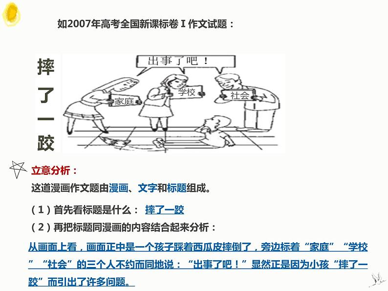 专题18 漫画作文感悟类-备战2022年高考满分作文精品课件第4页