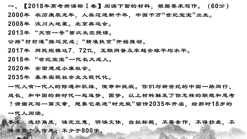 专题11 三年高考明策略-备战2022年高考满分作文精品课件第8页