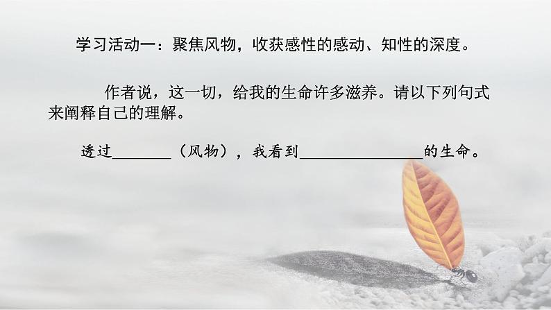 《一个消逝了的山村》《秦腔》联读课件PPT第8页