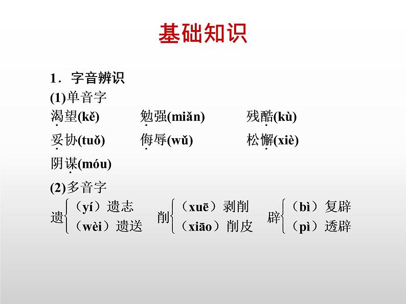 部编版版高中语文选择性必修上册 1.中国人民站起来了   课件第5页