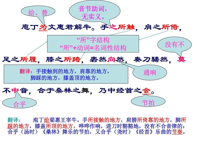 1.3《庖丁解牛》课件30张2021-2022学年统编版高中语文必修下册第5页