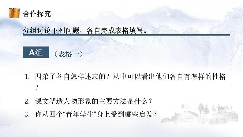 1.1《子路、曾皙、冉有、公西华侍坐》课件22张2021-2022学年高中语文统编版必修下册第3页