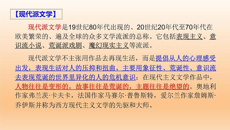 《变形记》课件38张2021-2022学年统编版高中语文必修下册第4页