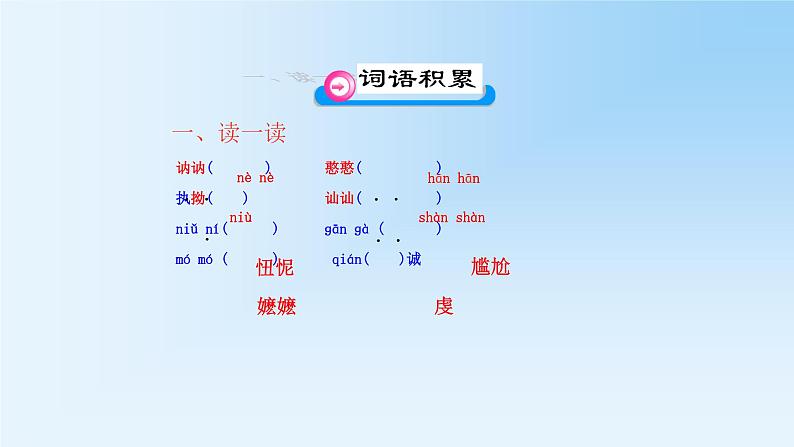 人教部编版高中语文必修下册 3.1百合花   课件第8页