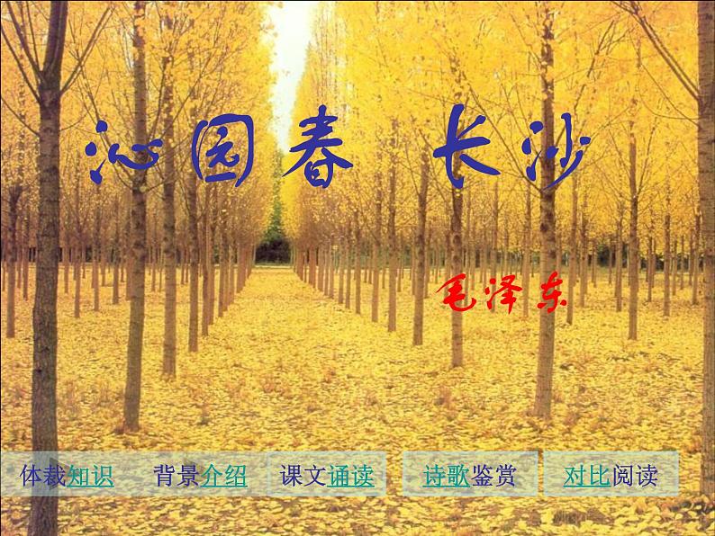 1《沁园春长沙》课件32张2021-2022学年高中语文统编版必修上册第一单元第4页