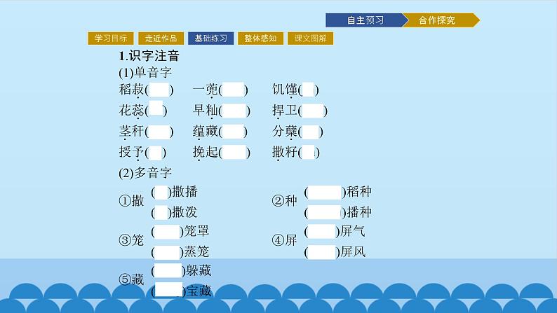 人教部编版高中语文必修下册 4.1喜看稻菽千重浪——记首届国家最高科技获奖者袁隆平 课件第5页