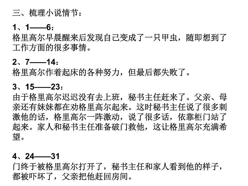 统编版高中语文必修下册《变形记》(节选)课件30张PPT第7页