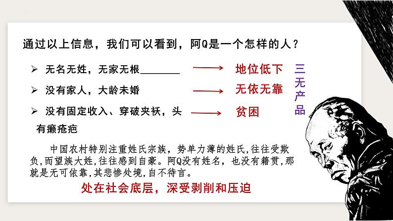 5-1阿Q正传-2021-2022学年高二语文课件（统编版选择性必修下册）第8页