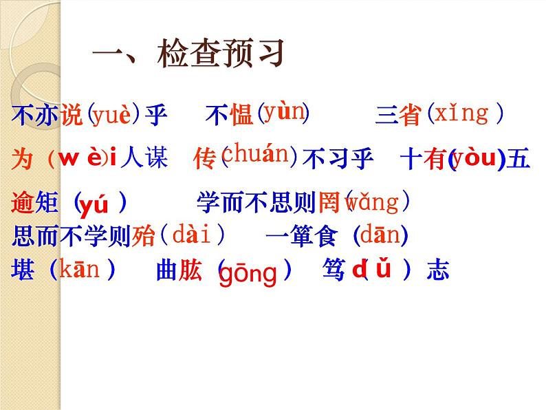 部编版版高中语文选择性必修上册 5.1论语十二章   课件第5页