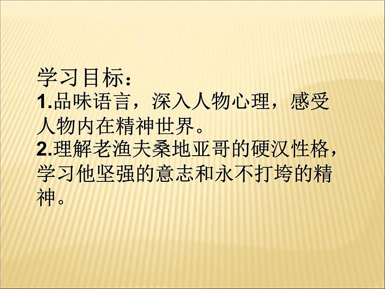 部编版版高中语文选择性必修上册 10.老人与海    课件02