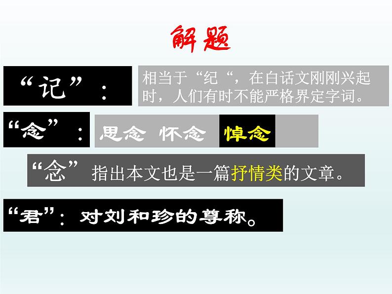 部编版高中语文选择性必修中册 6.1记念刘和珍君    课件第2页
