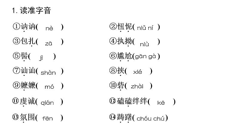 《百合花》高中语文统编版必修上册  (1)课件PPT第8页