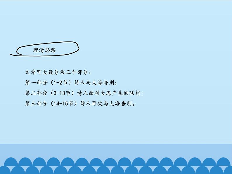 部编版高中语文选择性必修中册13.2致大海   课件第8页