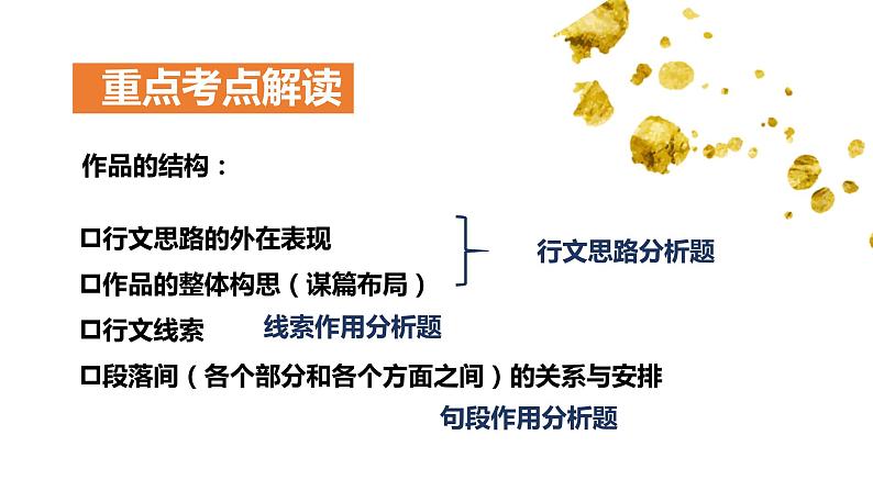 2022届高考语文复习散文理清结构思路类鉴赏课件50张第5页