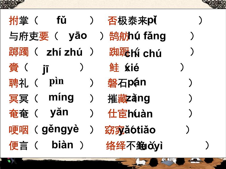 部编版高中语文选择性必修下册2.孔雀东南飞   课件第4页