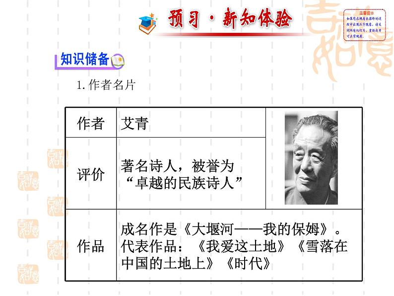 部编版高中语文选择性必修下册6.1大堰河——我的保姆   课件第2页