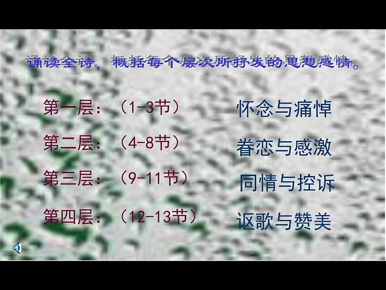 部编版高中语文选择性必修下册6.1大堰河——我的保姆   课件06