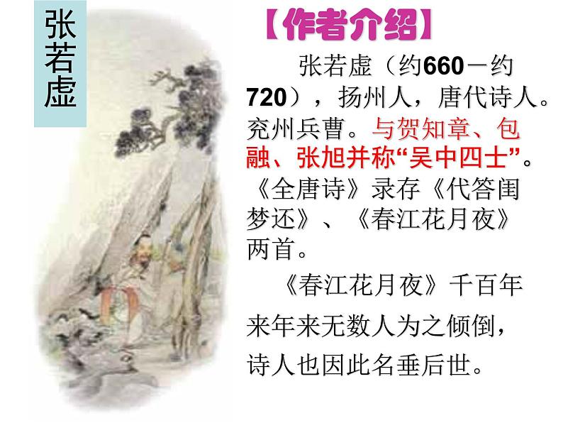 高中语文 北师大课标版 必修4 《春江花月夜》课件第4页