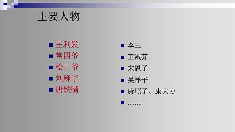 人教部编版高中语文选择性必修下册8.茶馆   课件第7页