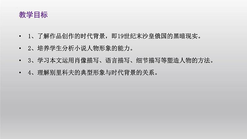 《装在套子里的人》课件23张2021—2022学年统编版高中语文必修下册第2页