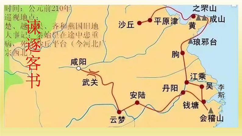 11.1《谏逐客书》课件20张2021-2022学年统编版高中语文必修下册第1页