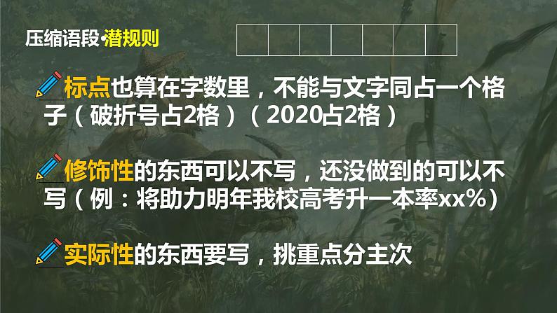 2022届高考语文复习压缩语段课件26张第4页