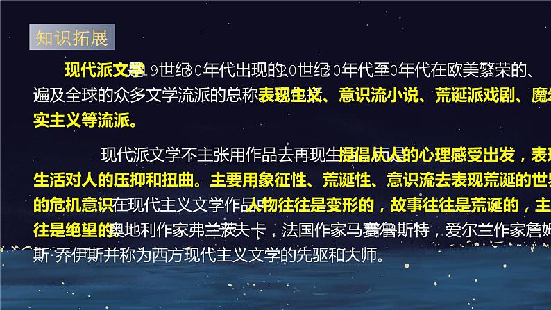 14.2《变形记》课件17张2021-2022学年统编版高中语文必修下册05