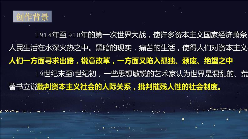 14.2《变形记》课件17张2021-2022学年统编版高中语文必修下册06