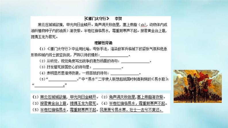 高考语文复习---- 高中语文古诗文64篇记诵与检测 (3)课件PPT第6页