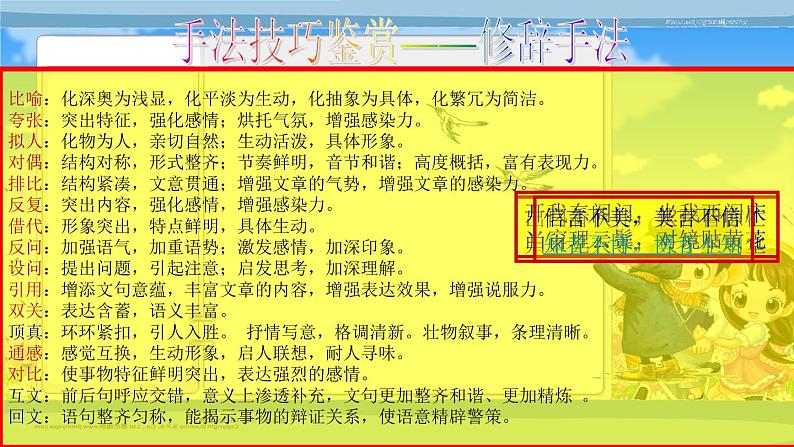 高考语文复习----诗歌鉴赏第6讲 鉴赏技巧（122张） (1)课件PPT第7页