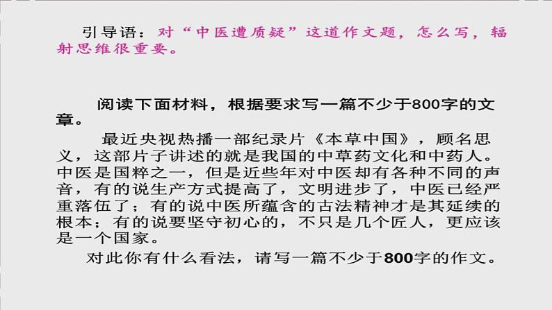 高考语文复习--- 高考时评类作文例文示范（100张）课件PPT第8页