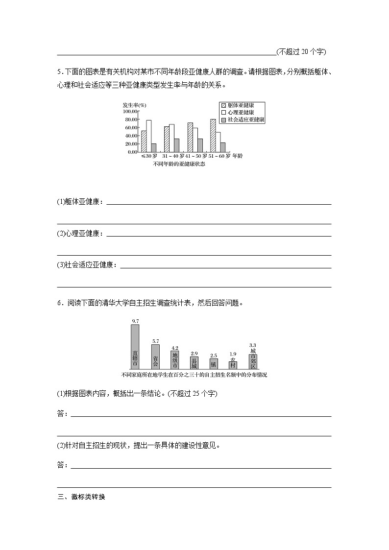 高考语文复习----8图文转化10练第3页