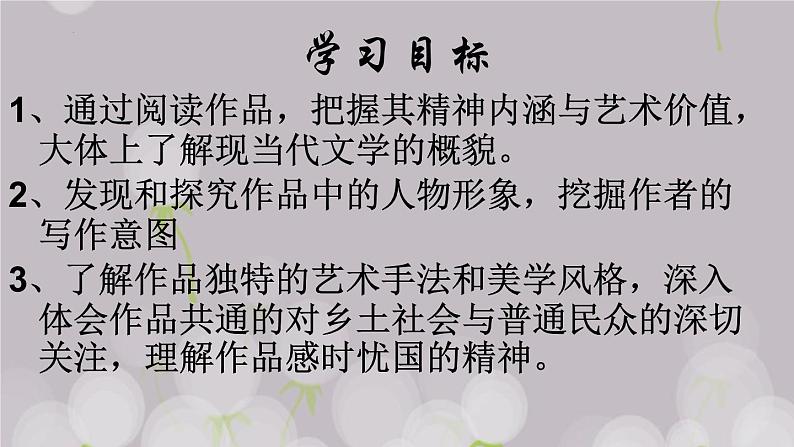 5《阿Q正传》《边城》比较阅读课件19张2021-2022学年统编版高中语文选择性必修下册03