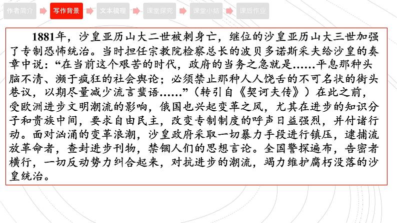 13.2《装在套子里的人》课件19张2021-2022学年统编版高中语文必修下册第4页