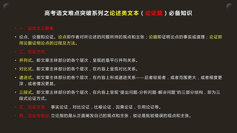 高考语文复习----难点突破系列（高考语文）课件PPT第4页