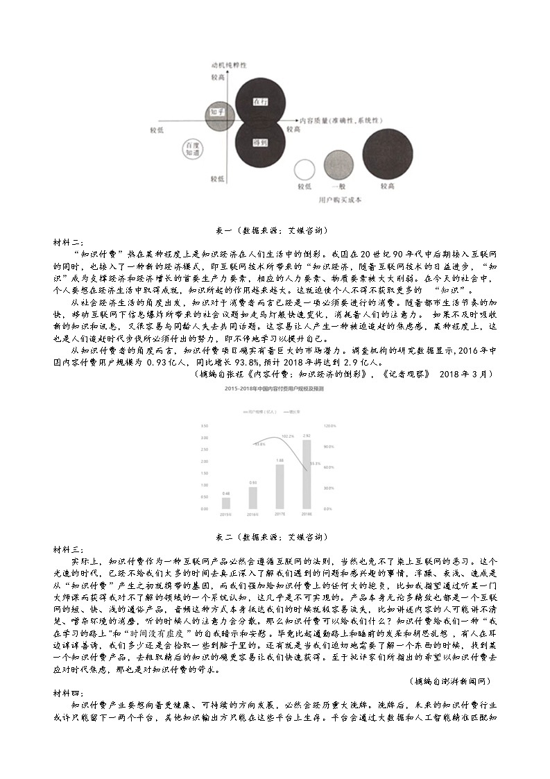 天津一中2021-2022学年度第二学期高三年级四月考-语文试卷第2页