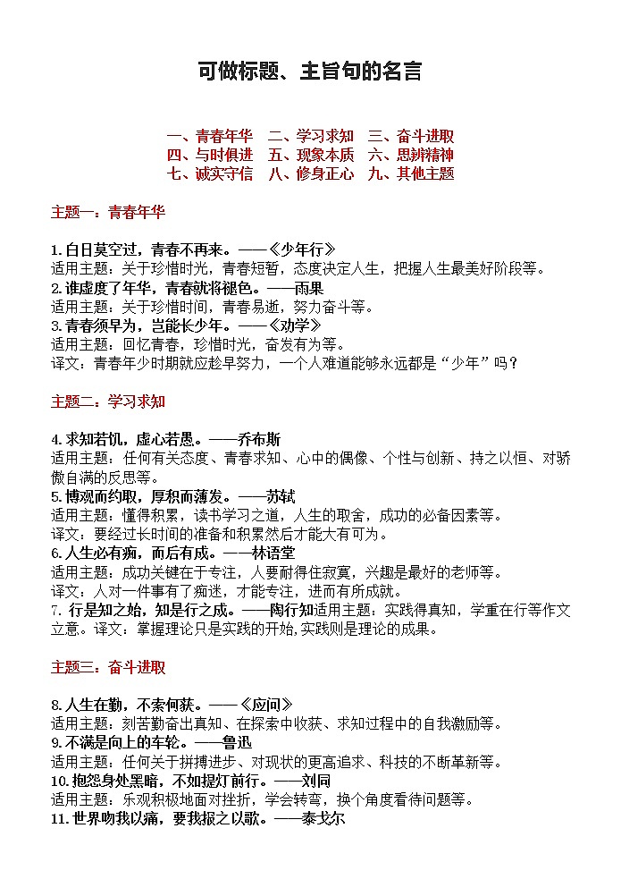 高考语文复习---- 揭秘高考高分作文的特点（含针对性训练）第2页