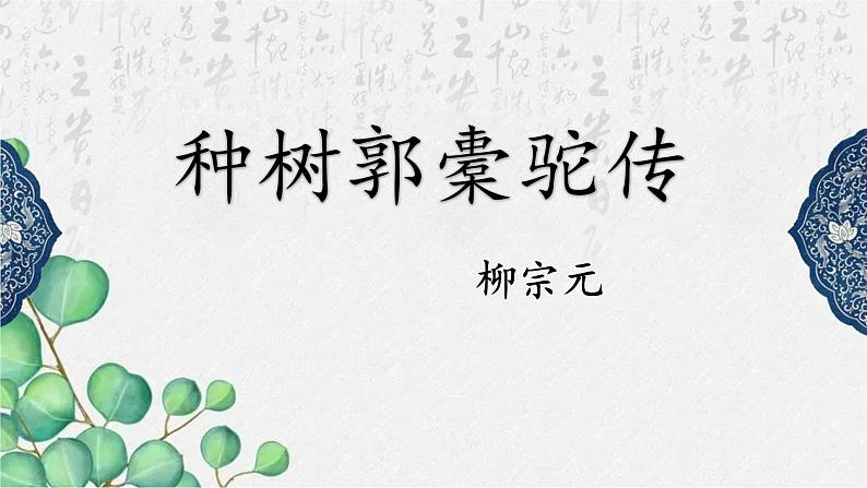 11.《种树郭橐驼传》课件18张2021-2022学年统编版高中语文选择性必修下册02