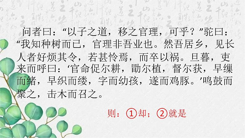 11.《种树郭橐驼传》课件18张2021-2022学年统编版高中语文选择性必修下册08