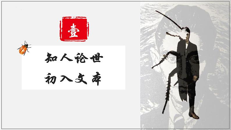 14.2《变形记》课件34张2021-2022学年统编版高中语文必修下册04
