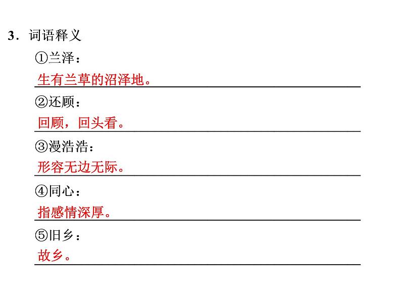 人教版高中语文必修2---第7课　诗三首（课件）05