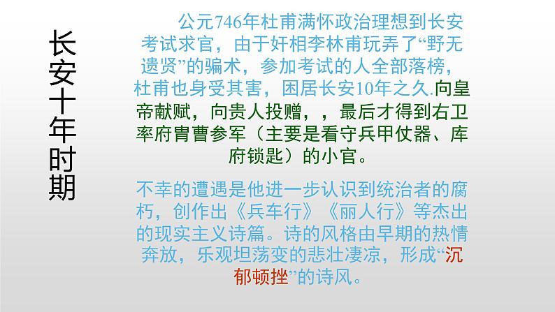 人教部编版高中语文必修下册古诗词知识梳理期末专项复习  课件第6页