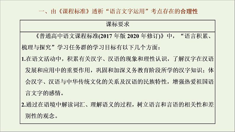 2022届高考语文一轮复习专题六语言文字运用微专题一语法__“潜伏”考点课件新人教版202109171269第2页