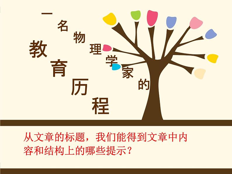 7.2《一名物理学家的教育历程》课件17张2021-2022学年统编版高中语文必修下册第6页