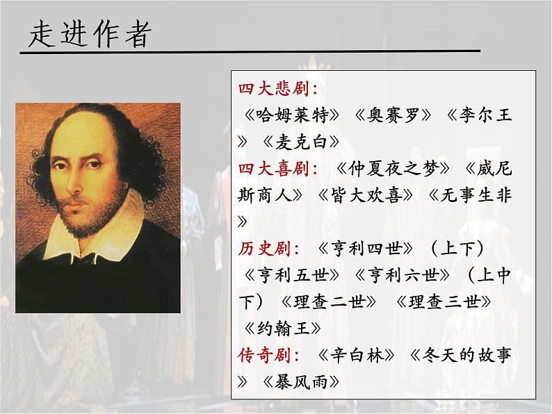 6.《哈姆莱特》课件23张2021-2022学年统编版高中语文必修下册第4页