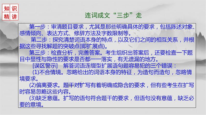 2023届高考复习：语言文字运用之扩展语句 课件22张第6页