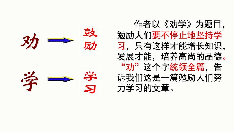 第四讲《劝学》-2022届高三语文文言文回归教材第一轮复习第2页