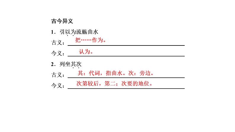 第七讲《兰亭集序》-2022届高三语文文言文回归教材第一轮复习第4页