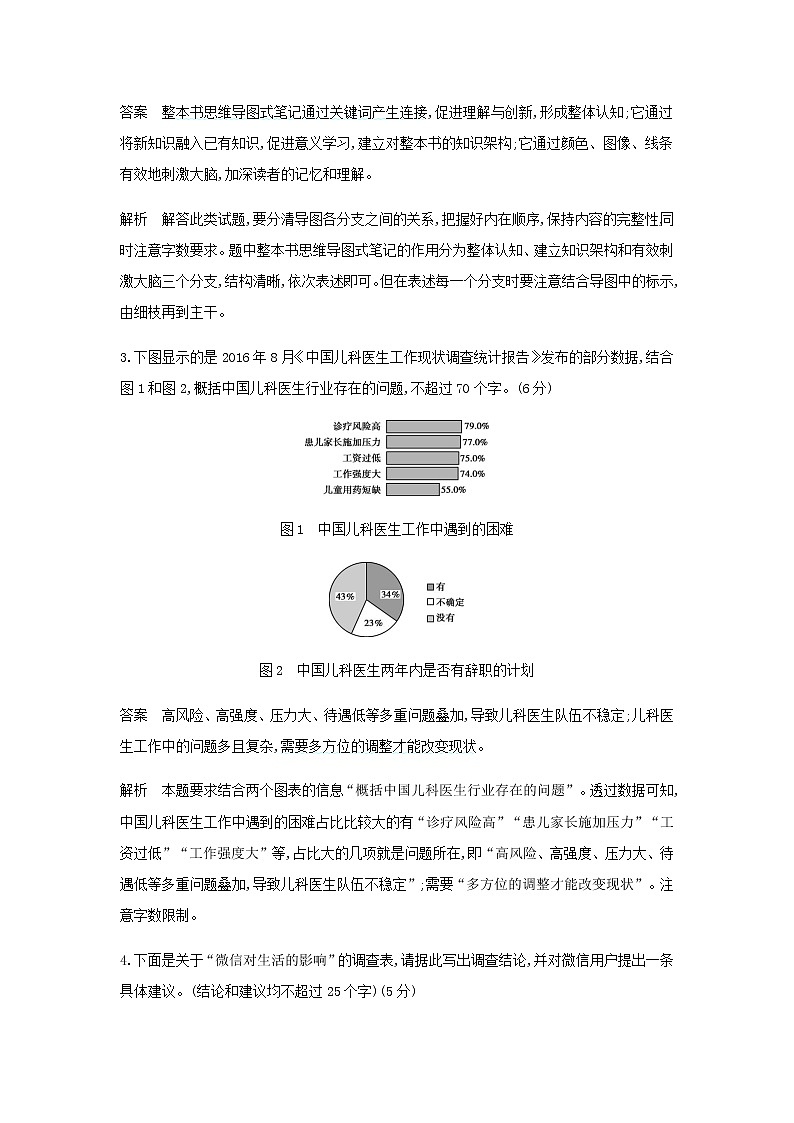 高考语文二轮复习专题六图文转换专题检测含解析第2页