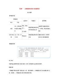 高考语文二轮复习专题一正确使用词语包括熟语__能力训练含解析